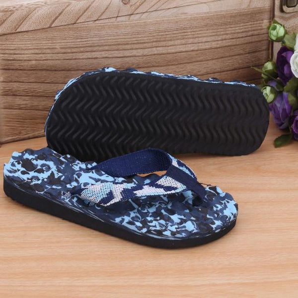 Men Summer Camouflage Flip Flops Shoes Sandals Slipper indoor & outdoor